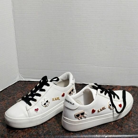 Karl Lagerfeld Sneakers Size 5.5 - Picture 1 of 7